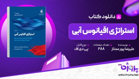 پی دی اف کتاب استراتژی اقیانوس آبی علیرضا پور ممتاز 🟣