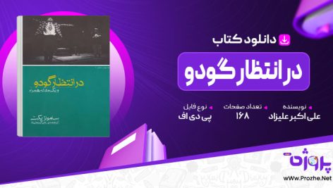 پی دی اف کتاب در انتظار گودو علی اکبر علیزاد 🟣